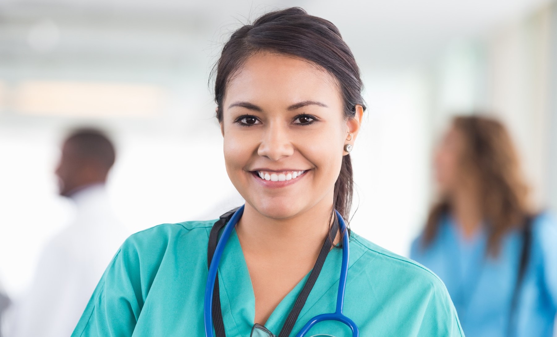 Team of nurses in simulation lab